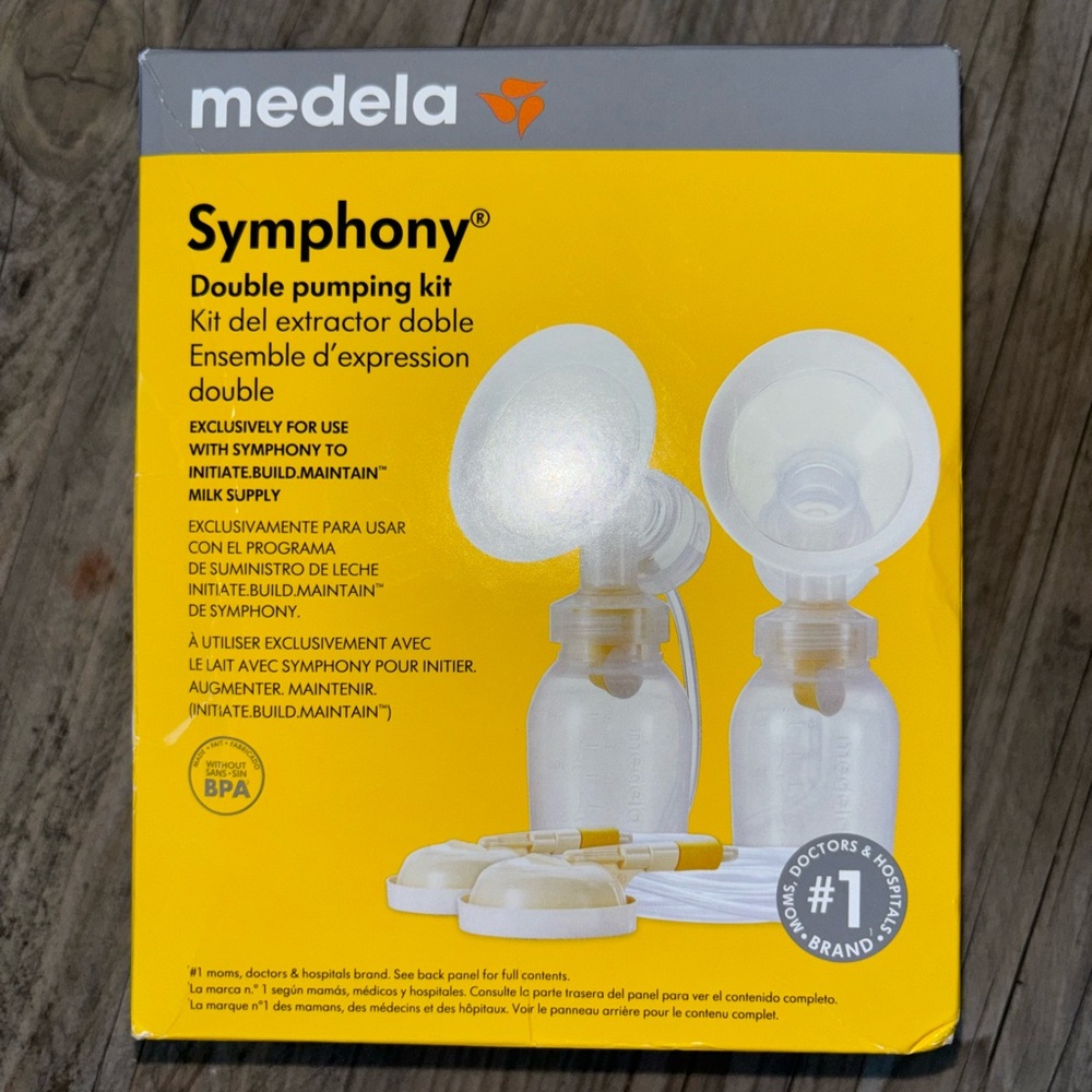 NWT Medela Symphony double pumping kit